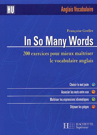 In so many words - FRANCOISE GRELLET