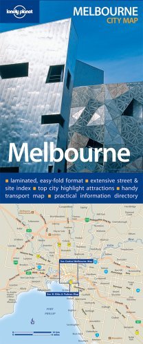 Melbourne city map 1st Ed. - COLLECTIF