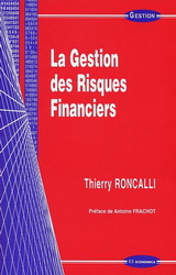 La Gestion des risques financiers - THIERRY RONCALLY