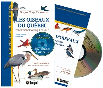 Oiseaux du Québec et Est Amérique nord - ROGER TORY PETERSON