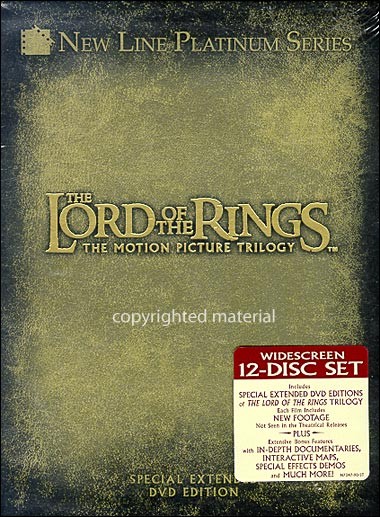 Lord of the rings trilogy (extended ed.) - JACKSON PETER