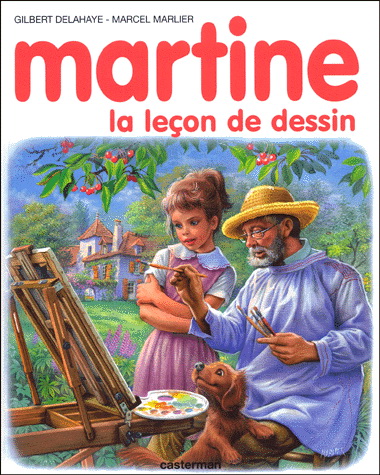 Martine et la leçon de dessin - DELAHAYE - MARLIER