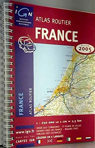 Atlas routier France spiralé 2005 - COLLECTIF