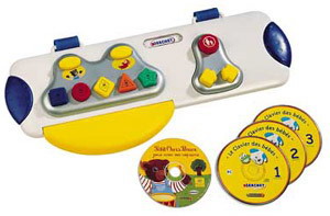 Clavier petit ours brun + 3 cd 12-36 moi - PC