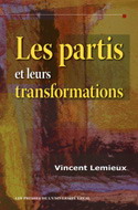 Les Partis et leurs transformations - VINCENT LEMIEUX
