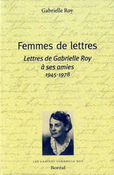 Femmes de lettres - GABRIELLE ROY
