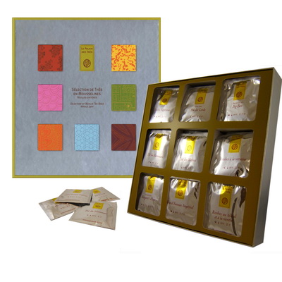 Coffret Sélection 54 mousselines de thé - X