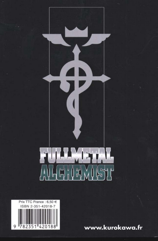 HIROMU ARAKAWA Fullmetal Alchemist 02 Mangas LIVRES Livres + cadeaux