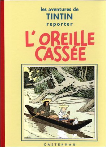 L'Oreille cassée F/S N/B - HERGE