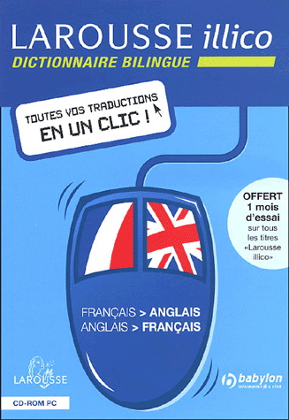 Larousse Illico français/anglais - PC