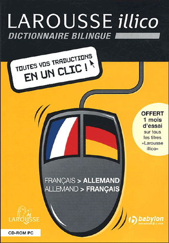 Larousse Illico français/allemand - PC