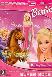 Barbie coffret(défilé,horse adv.institu)