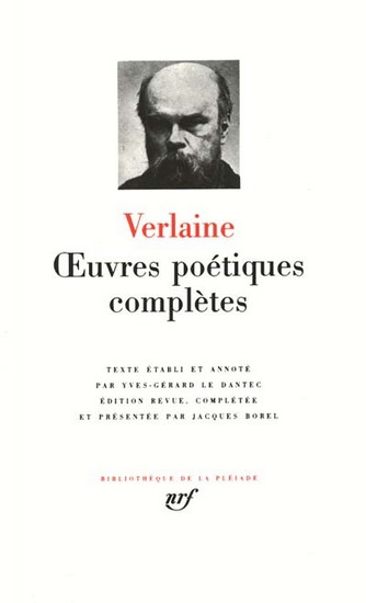 Oeuvres poétiques complètes Verlaine - PAUL VERLAINE