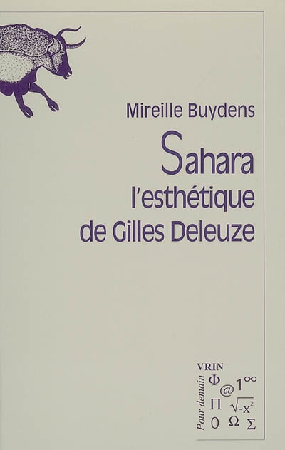 Sahara, l&#39;esthétique de Gilles Deleuze - COLLECTIF