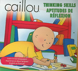 Caillou Aptitude de réflexion+livre 32p. - PC