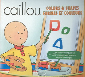 Caillou Formes et couleurs + livre 32p. - PC