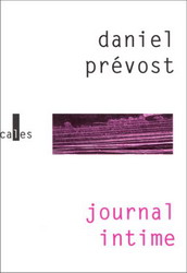 Journal intime #01 - DANIEL PREVOST