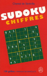 Sudoku chiffres - CHANTAL DE SEREVILLE