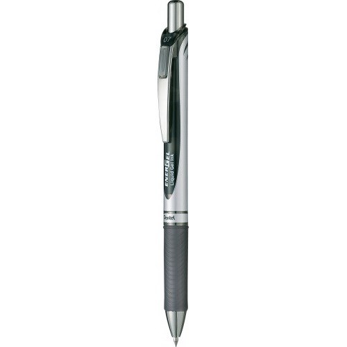Stylo gel rétractable Energel noir 0.7mm