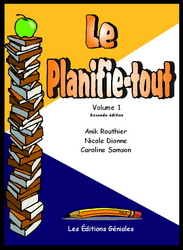Planifie-tout Vol. 1 (7 cases) - ANIK ROUTHIER