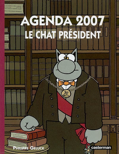 L&#39;Agenda de bureau Le chat 2007 - PHILIPPE GELUCK
