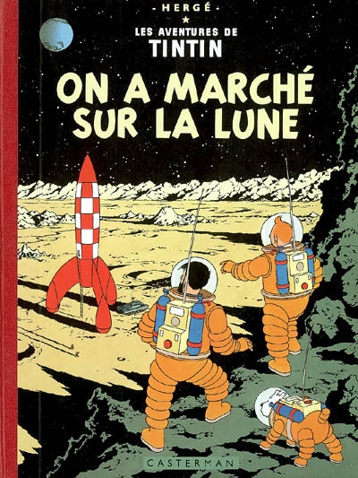 On a marché sur la lune Fac.Sim.C. - HERGE