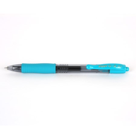 Mini stylo G2 rétractable turquoise - (XII)