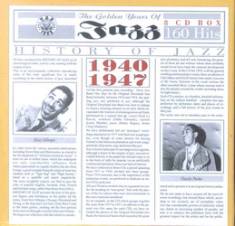 Golden years of jazz (1940-47) (8CD) - COMPILATION
