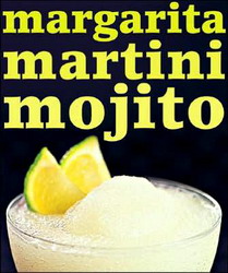 Margarita, martini, mojito - ALAN GAGE