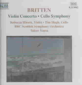 Concerto violon. Symphonie violoncelle - BRITTEN