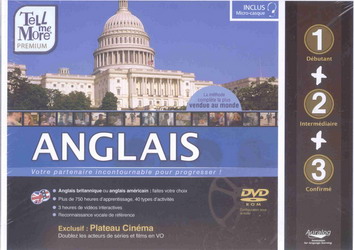 Anglais coffret 1,2,3 V8 (micro) (DVD-R) - PC