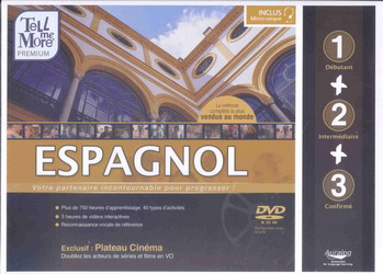 Espagnol coffret 1,2,3 (micro) (DVD-ROM) - PC