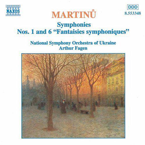 Symphonies nos 1 et 6 - MARTINU