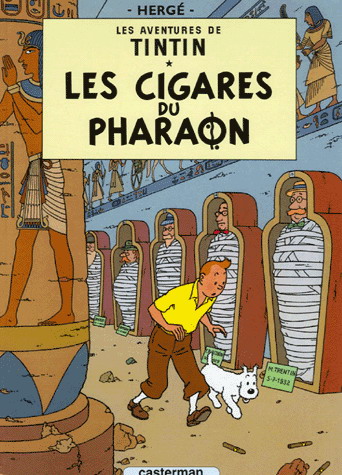 Les Cigares du pharaon #04 - HERGE