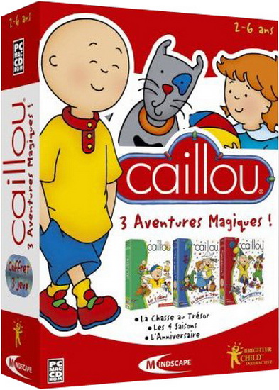 Caillou- Chasse / 4 saisons/Anniversaire