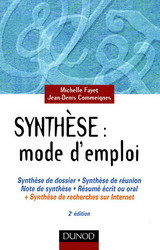 Synthèse monde d'emploi - JEAN-DENIS COMMEIGNES - MICHELLE FAYET