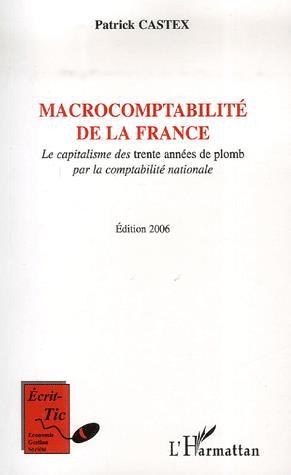 Macrocomptabilité de la France - PATRICK CASTEX