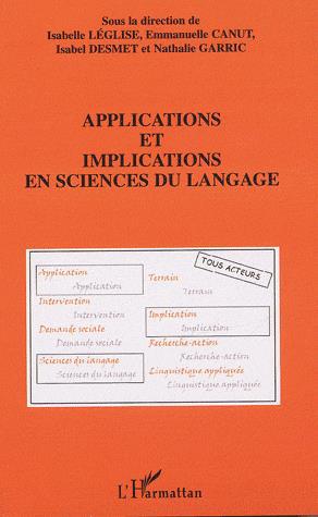Applications et implications en science - COLLECTIF