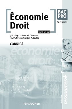 Economie-droit, tome unique - COLLECTIF