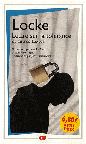 Lettres sur la tolérance N. éd. - JOHN LOCKE