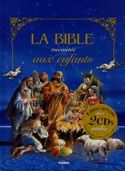 La Bible racontée aux enfants + 2 CD - COLLECTIF