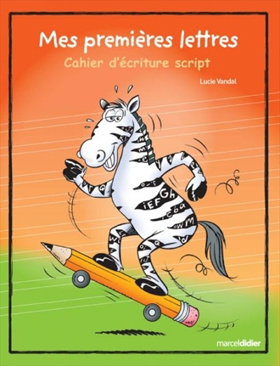 Cahier d'écriture script - LUCIE VANDAL