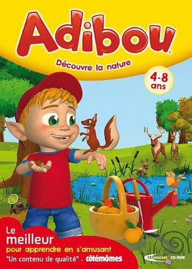 Adibou découvre la nature 4-8 ans - HYBRIDE