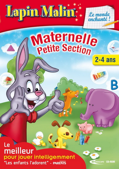 Lapin malin:mat.1+monde enchanté - HYBRIDE