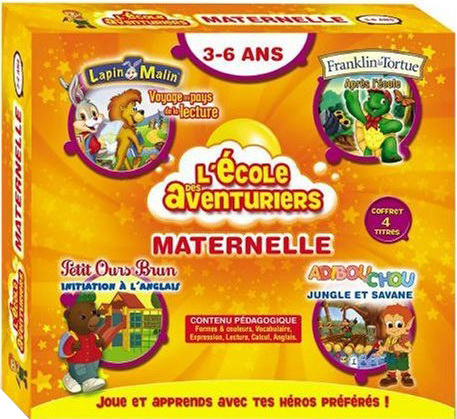 Coffret école des aventuriers mat.3-6ans - PC