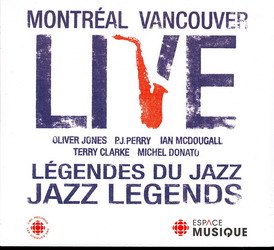 Live - Jazz legends: Montréal Vancouver - COMPILATION