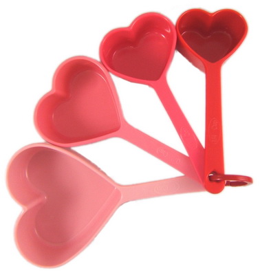 Tasses à mesurer coeurs - XII