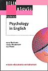 Psychology in english - COLLECTIF