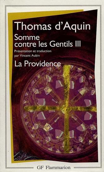 Somme contre les Gentils T.03 - D'AQUIN THOMAS