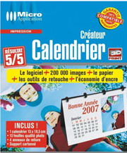 Calendrier créateur - PC